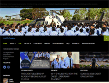 Tablet Screenshot of lapdcadets.com